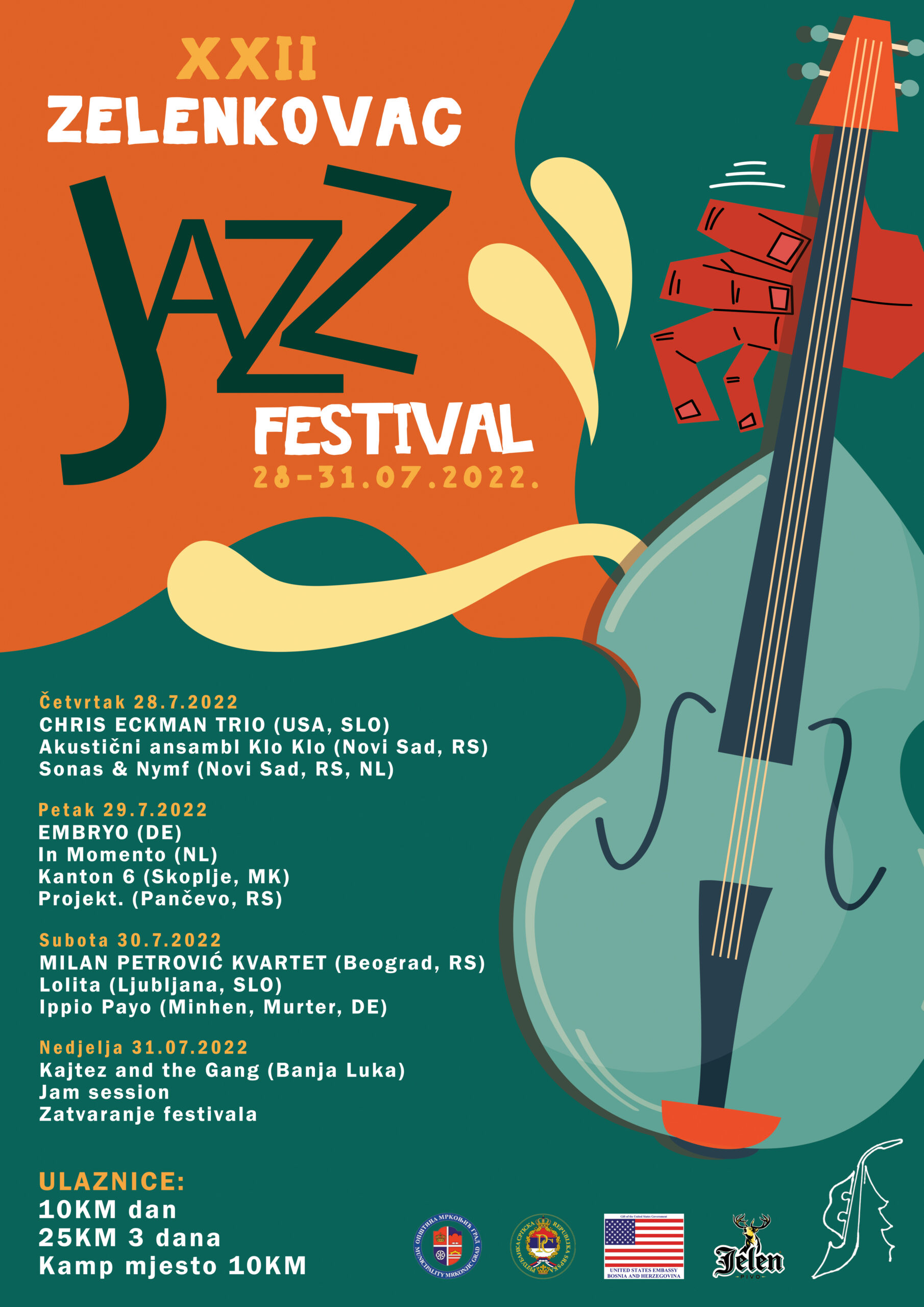 Jazz festival 2022 Zelenkovac